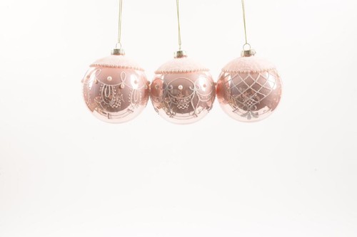 Palla natale sissy pink - di,
