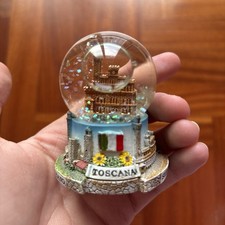 PALLA DI VETRO CON NEVE