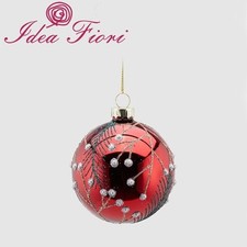 Palla Di Vetro Aghi e Perle D8