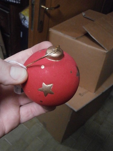 Palla natale vetro - palla,