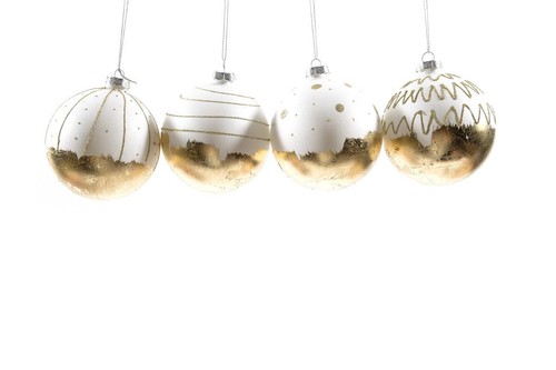 Palla natale gold in - "gold",