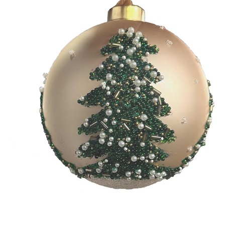Palla natale vetro - palla,
