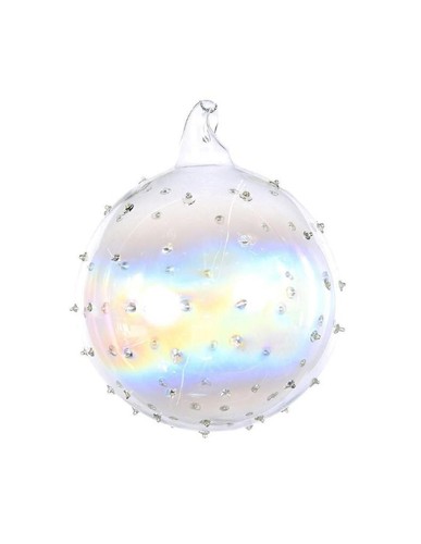Palla natale 60747 vetro - natale,