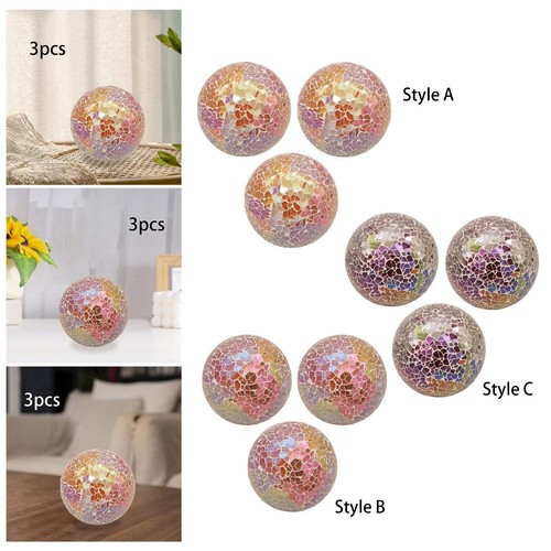 3pcs sfera mosaico sfere - 3pcs,