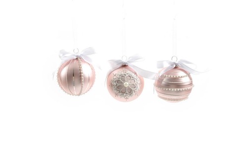 Palla natale vetro - di,